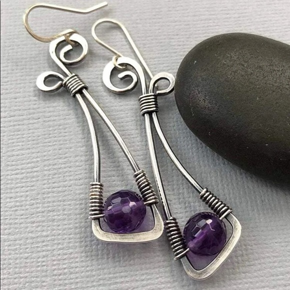 🆕 Drop Earrings w/ faux Pearl… Brand New! - Picture 2 of 5